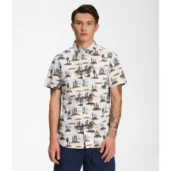 The North Face Men's Short-Sleeve Baytrail Pattern Shirt -The North Face NF0A55NDIOY 1