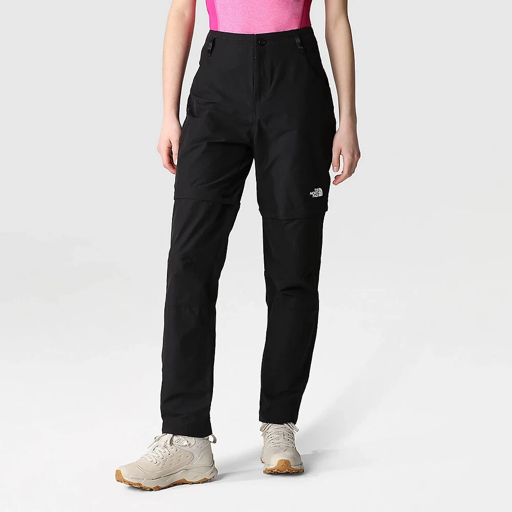 The North Face Women's Exploration Convertible Regular Straight Pants 1 The North Face Women's Exploration Convertible Regular Straight Pants
