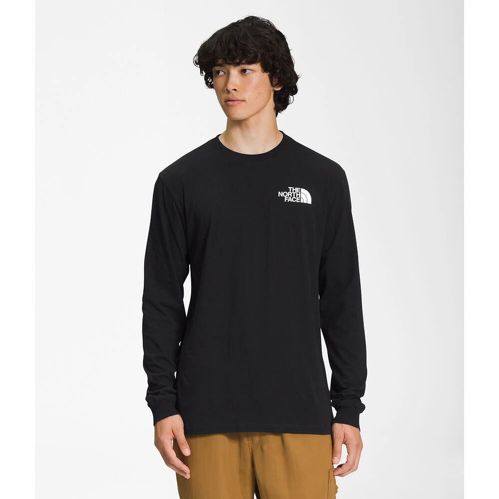 The North Face Men's Long-Sleeve Box NSE Tee 2 The North Face Men's Long-Sleeve Box NSE Tee - Image 2