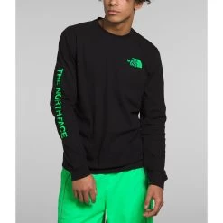 The North Face Men's Long-Sleeve Sleeve Hit Graphic Tee