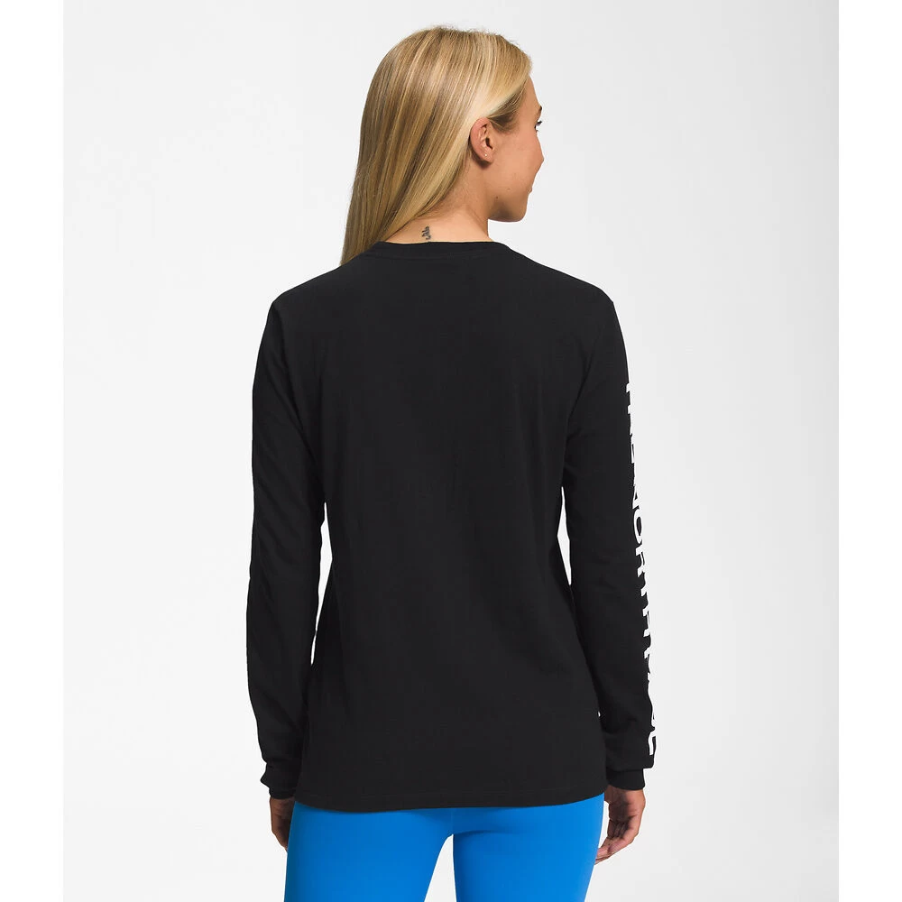 The North Face Women's Long-Sleeve Sleeve Hit Graphic Tee 2 The North Face Women's Long-Sleeve Sleeve Hit Graphic Tee - Image 2