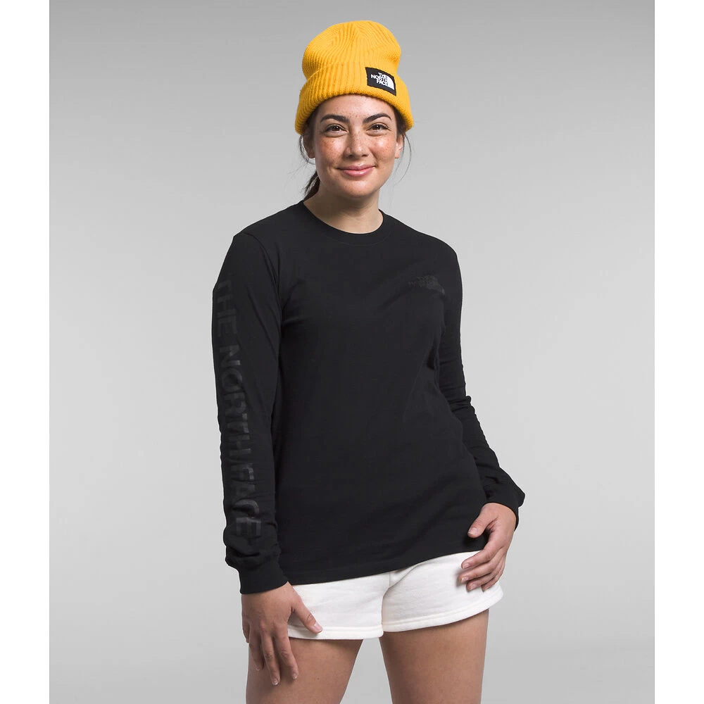 The North Face Women's Long-Sleeve Sleeve Hit Graphic Tee 3 The North Face Women's Long-Sleeve Sleeve Hit Graphic Tee - Image 3