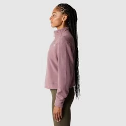 The North Face Women's 100 Glacier Fleece ½ Zip -The North Face NF0A855PI0V 4