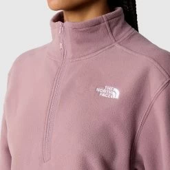 The North Face Women's 100 Glacier Fleece ½ Zip -The North Face NF0A855PI0V 5