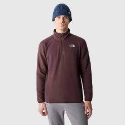 The North Face Men's 100 Glacier Fleece ¼ Zip Fleece -The North Face NF0A855WI0I 1